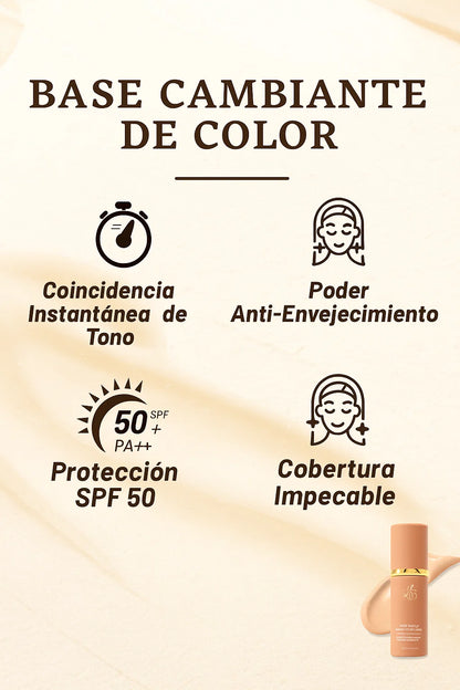 ✨ Bionique™ Base Inteligente La única que se adapta a tu piel.